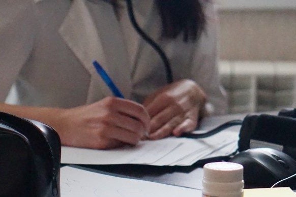 Doctor at work