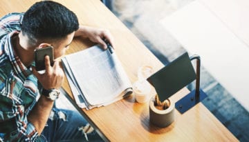 young adult reading student loan news for June 5 2020