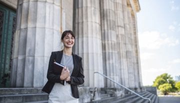 female law student